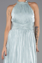 Abschlusskleid Lang Chiffon Minzgrün ABU6594