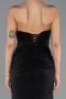 Abendkleid Lang Schwarz ABU6599