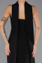 Abendkleid Lang Schwarz ABU6601