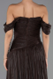 Abschlusskleid Lang Chiffon Braun ABU6602