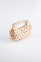 Abendtasche Leder Rosa KC410