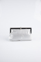 Abendtasche Silber SH866