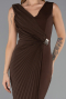 Abendkleid Lang Braun ABU6524