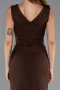 Abendkleid Lang Braun ABU6524