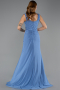 Abendkleid Lang Indigo ABU6552
