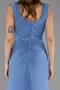 Abendkleid Lang Indigo ABU6552