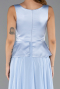 Abendkleid Lang Chiffon Eisblau ABU6568
