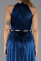 Abschlusskleid Lang Chiffon Marineblau ABU6614