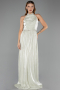 Abschlusskleid Lang Chiffon Minzgrün ABU6614