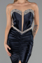 Abschlusskleid Lang Marineblau ABU6606