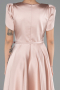 Partykleid Midi Satin Puder ABK2699