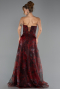 Abendkleid Lang Weinrot ABU3360