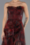 Abendkleid Lang Weinrot ABU3360