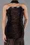 Abschlusskleid Lang Chiffon Braun ABU6643