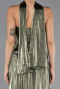 Abschlusskleid Lang Chiffon Khaki ABU6644