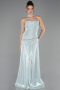 Abschlusskleid Lang Chiffon Minzgrün ABU6644