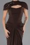Abendkleid Lang Braun ABU6645