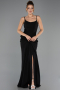 Abendkleid Lang Schwarz ABU6645