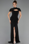 Abendkleid Lang Schwarz ABU6645
