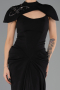Abendkleid Lang Schwarz ABU6645