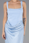 Abendkleid Lang Satin Eisblau ABU6649
