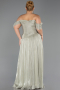 Abendkleid in Übergröße Lang Chiffon Minzgrün ABU6603