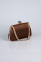 Abendtaschen Satin Braun SH860