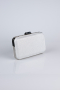 Abendtasche Gemustert Silber SH802