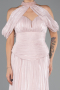 Abendkleid Lang Chiffon Puder ABU6640