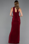 Abschlusskleid Lang Weinrot ABU6657