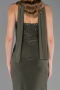 Abschlusskleid Lang Khaki ABU6657