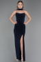 Abschlusskleid Lang Marineblau ABU6657