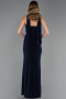 Abschlusskleid Lang Marineblau ABU6657