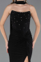 Abschlusskleid Lang Schwarz ABU6657