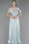 Abendkleid Lang Chiffon Minzgrün ABU6640