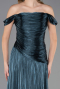Abschlusskleid Lang Chiffon Petrolgrün ABU6674