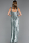Abendkleid Lang Minzgrün ABU6662