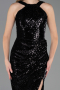 Abendkleid Lang Schwarz ABU6662
