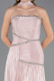 Abendkleid Lang Chiffon Puder ABU6681