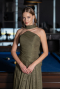 Abschlusskleid Lang Chiffon Khaki ABU6666