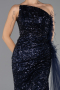 Abendkleid Lang Marineblau ABU4772
