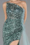 Abendkleid Lang Minzgrün ABU4772