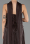 Abendkleid Lang Chiffon Braun ABU6707