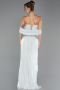 Abendkleid Lang Chiffon Minzgrün ABU6692