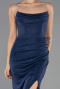 Abschlusskleid Lang Marineblau ABU6695