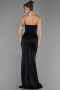 Abschlusskleid Lang Schwarz ABU6695