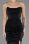Abschlusskleid Lang Schwarz ABU6695