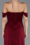 Abendkleid Lang Weinrot ABU6696