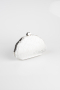Abendtasche Gemustert Silber V513