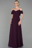 Abendkleid Lang Violett dunkel ABU1600